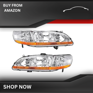 AUTOSAVER88 Headlight Assembly Compatible with 1998 1999 2000 2001 2002 Accord by Top 6 car headlight of 2024
