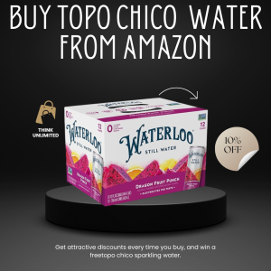 Waterloo Still Water Best topo chico sparkling water
