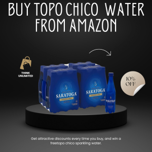 Saratoga Sparkling Best topo chico sparkling water