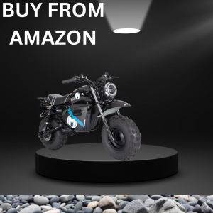MotoTec 60v 1500w Electric Powered Mini Bike Lithium Black,