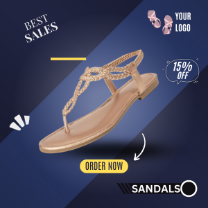 Essentials Women's Casual Strappy Sandal