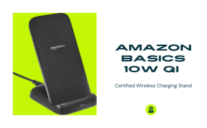 Amazon Basics 10W Qi Certified Wireless Charging Stand