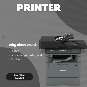 Brother Monochrome Laser Printer, Multifunction All-in-One Printer