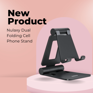 Nulaxy Dual Folding Cell Phone Stand