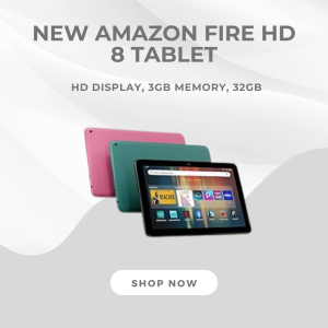 New Amazon Fire HD 8 tablet by BEST TABLETS OF 2025.