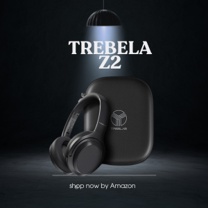 TREBLAB Z2 Active Noise Cancelling Workout Headphones  by BEST HEADPHONES 2025.