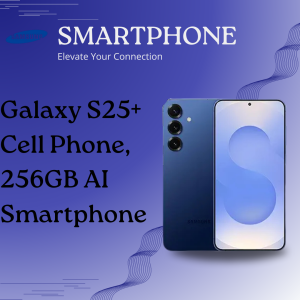 SAMSUNG Galaxy S25+ Cell Phone, 256GB AI Smartphone